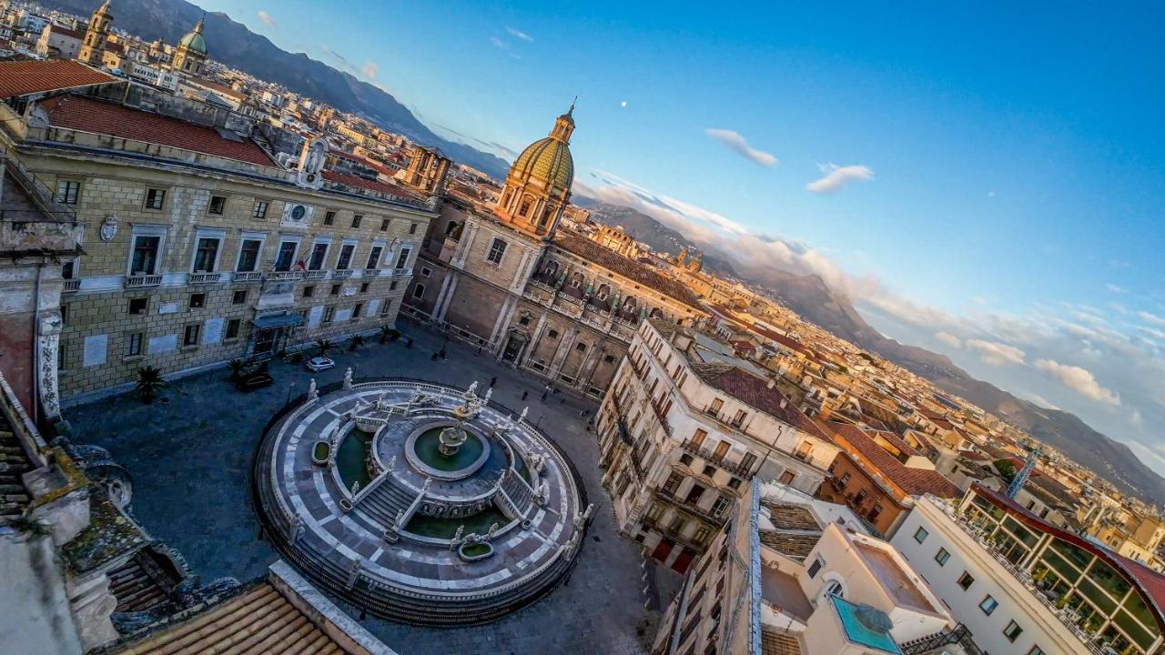 Solemar Sicilia - Palazzo Vetrano Apartment Palermo Bagian luar foto