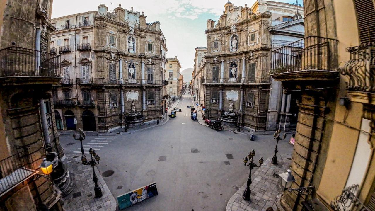 Solemar Sicilia - Palazzo Vetrano Apartment Palermo Bagian luar foto
